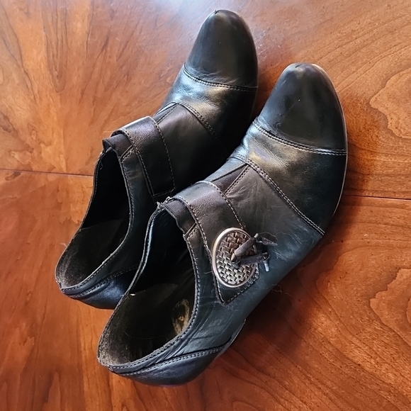 REMONTE velcro strap kitten wedge heel - Picture 3 of 6